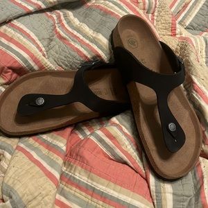 Birkenstock Vegan Gizeh Black Size 42 / 9.5